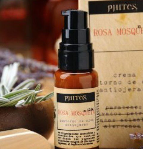 CONTORNO DE OJOS ANTI-OJERAS CON ROSA MOSQUETA