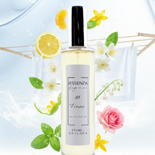 Perfumes para Mujer JESSENZA 01 | Equivalente Fresco y Limpio a Aire