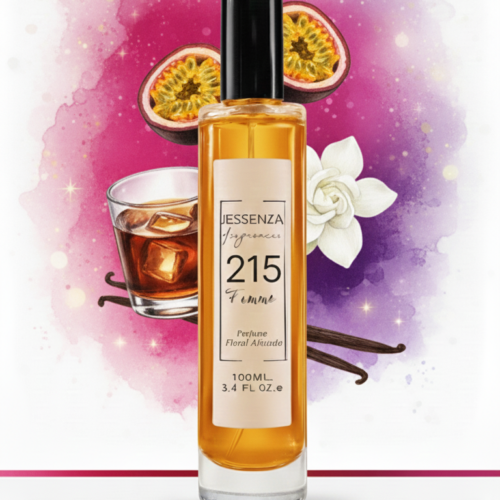 Perfumes para Mujer JESSENZA 215 | Equivalente Exótico y Glamuroso a 212 VIP
