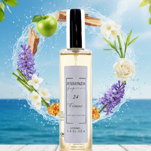 Perfumes para Mujer JESSENZA 24 | Equivalente Fresco y Mediterráneo a Light Blue