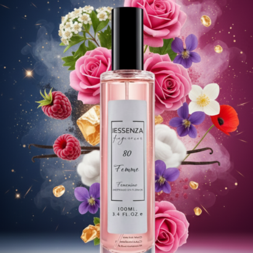 Perfumes para Mujer JESSENZA 80 | Equivalente Atalcado y Original a Flower