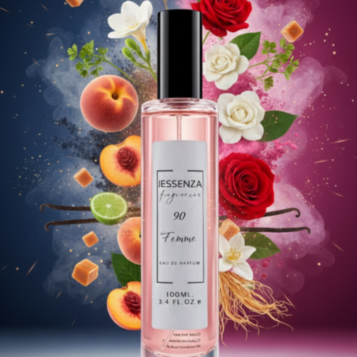 Perfumes para Mujer JESSENZA 90 | Equivalente Potente y Glamuroso a G. Rush